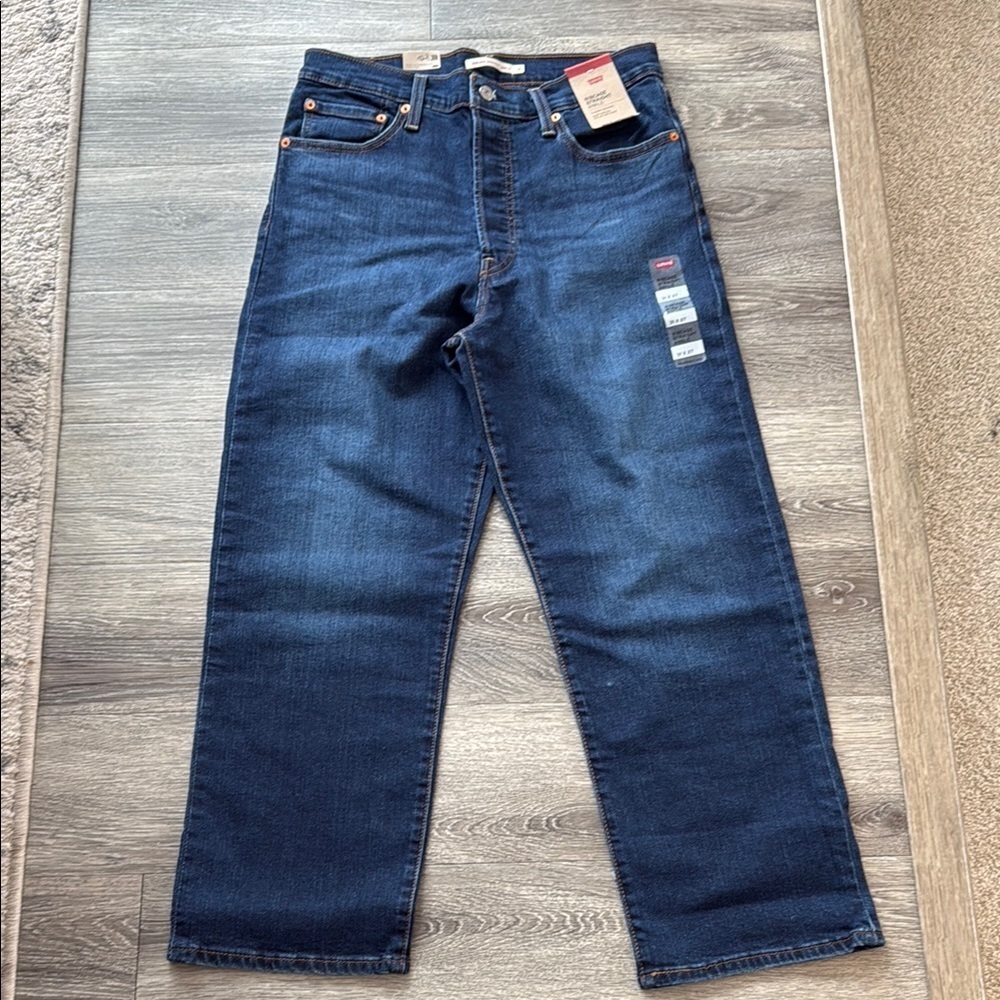 Levi’s Ribecage Ankle Straight Cropped Women’s 31